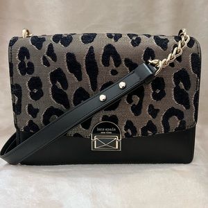 Kate Spade Neve Ocelot Medium Convertible Crossbody